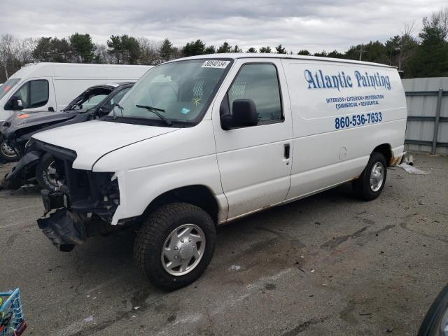 1FTNE1EW2ADA06211 - 2010 FORD ECONOLINE E150 VAN WHITE photo 1