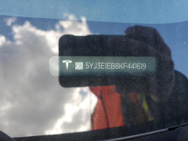 5YJ3E1EB8KF441619 - 2019 TESLA MODEL 3 黑色 照片 13