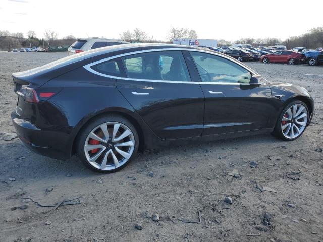 5YJ3E1EB8KF441619 - 2019 TESLA MODEL 3 黑色 照片 3