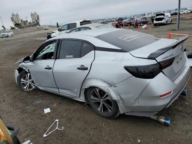 3N1AB8CV3MY291077 - 2021 NISSAN SENTRA SV SILVER photo 2