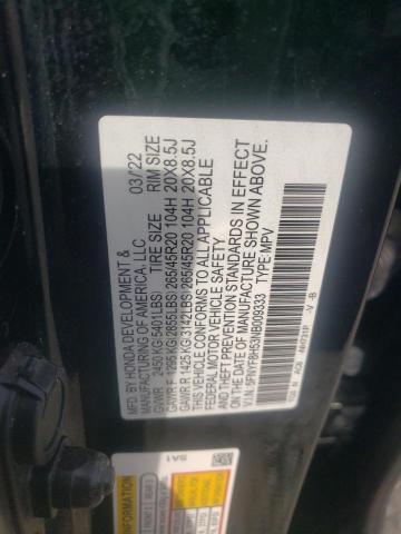 5FNYF8H53NB009333 - 2022 HONDA PASSPORT EXL Qara foto 13