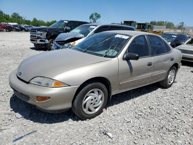 1G1JC5246X7277478 - 1999 CHEVROLET CAVALIER TAN photo 1