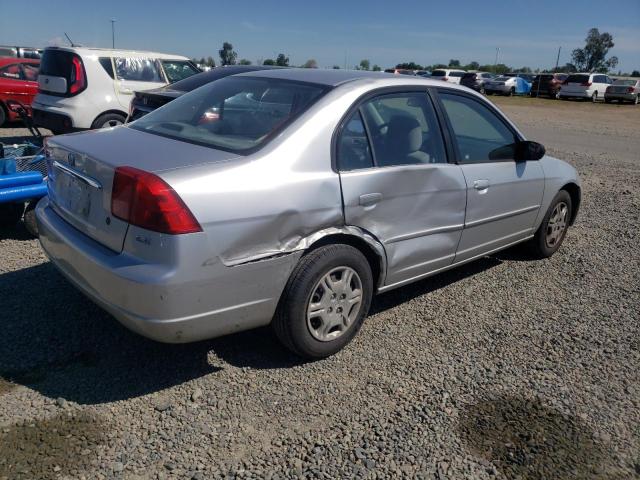 JHMES16632S006169 - 2002 HONDA CIVIC LX SILVER photo 3