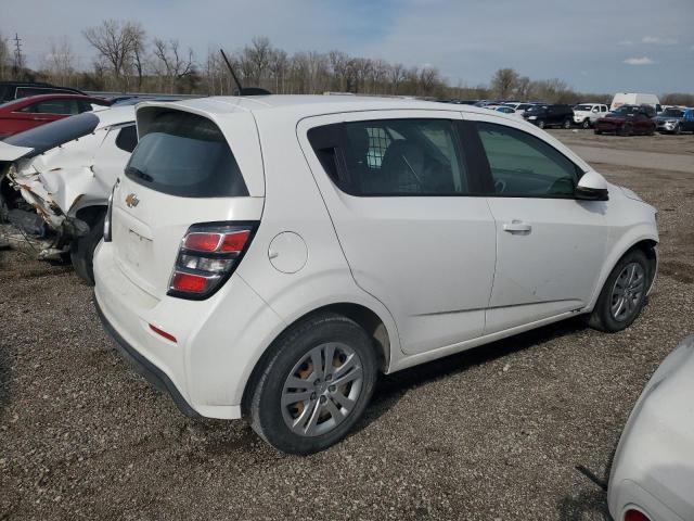 1G1JG6SB2K4143635 - 2019 CHEVROLET SONIC WHITE photo 3