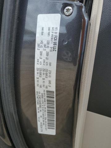 2C4RC1EGXHR578053 - 2017 CHRYSLER PACIFICA TOURING L PLUS GRAY photo 12