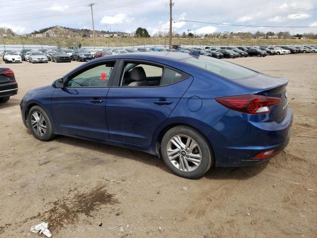 5NPD84LF9LH569910 - 2020 HYUNDAI ELANTRA SEL BLUE photo 2