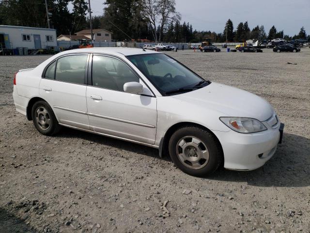 JHMES96694S003469 - 2004 HONDA CIVIC HYBRID WHITE photo 4