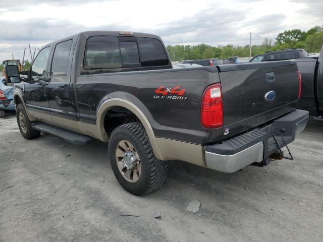 1FTSW21R28EA44404 - 2008 FORD F250 SUPER DUTY CHARCOAL photo 2