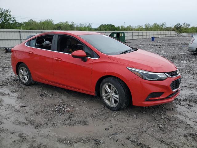 1G1BE5SM4H7240445 - 2017 CHEVROLET CRUZE LT RED photo 4