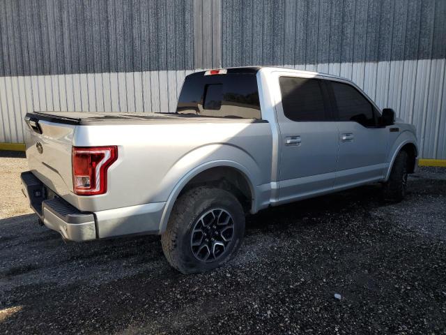 1FTEW1CF1GFD33941 - 2016 FORD F150 SUPERCREW SILVER photo 3