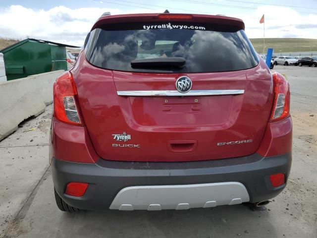 KL4CJCSB1EB645031 - 2014 BUICK ENCORE RED photo 6