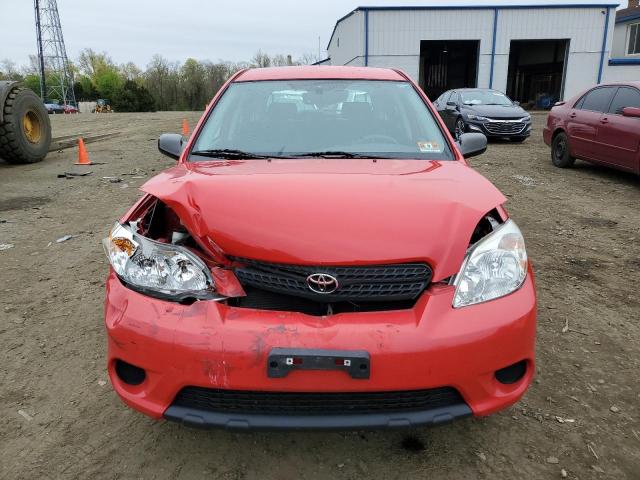 2T1KR32E45C368770 - 2005 TOYOTA MATRIX XR RED photo 5