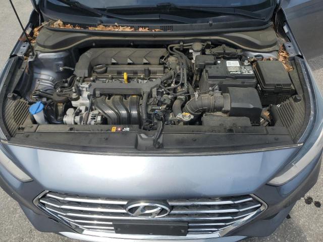 3KPC24A67LE114753 - 2020 HYUNDAI ACCENT SE GRAY photo 11