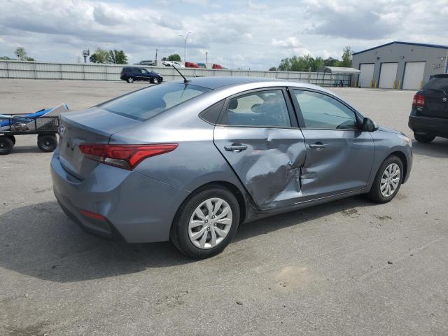 3KPC24A67LE114753 - 2020 HYUNDAI ACCENT SE GRAY photo 3