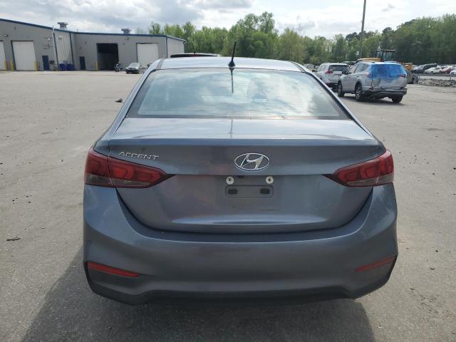 3KPC24A67LE114753 - 2020 HYUNDAI ACCENT SE GRAY photo 6