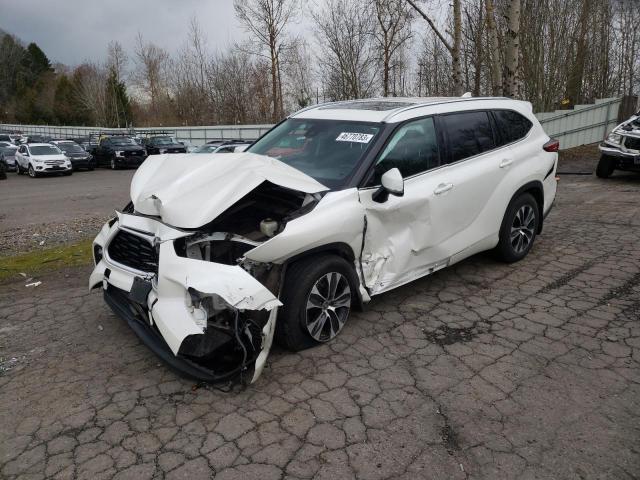 5TDHZRBH2LS504048 - 2020 TOYOTA HIGHLANDER XLE Ağ foto 1