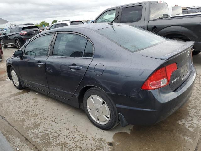 JHMFA36268S024741 - 2008 HONDA CIVIC HYBRID GRAY photo 2