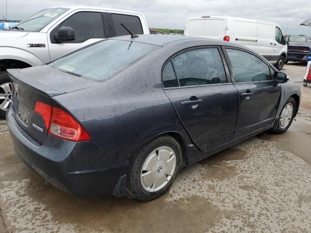 JHMFA36268S024741 - 2008 HONDA CIVIC HYBRID GRAY photo 3