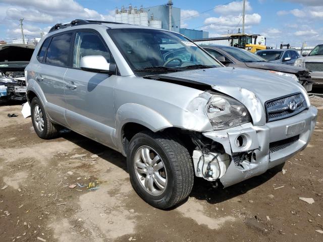 KM8JN12D07U482303 - 2007 HYUNDAI TUCSON SE SILVER photo 4