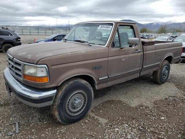2FTHF25G8PCB25012 - 1993 FORD F250 BROWN photo 1