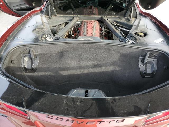 1G1Y62D45L5107216 - 2020 CHEVROLET CORVETTE STINGRAY 1LT MAROON photo 11