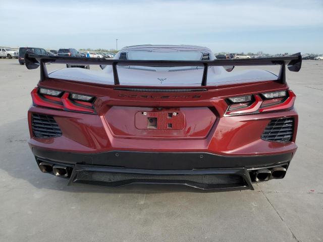 1G1Y62D45L5107216 - 2020 CHEVROLET CORVETTE STINGRAY 1LT MAROON photo 6