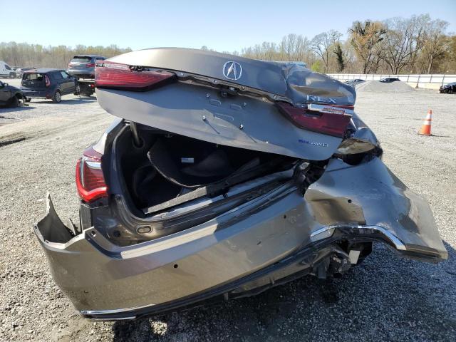 JH4KC2F98KC000152 - 2019 ACURA RLX SPORT HYBRID ADVANCE BROWN photo 6