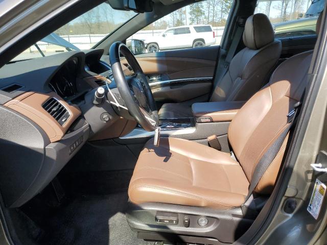 JH4KC2F98KC000152 - 2019 ACURA RLX SPORT HYBRID ADVANCE BROWN photo 7
