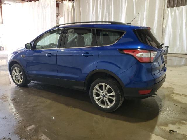 1FMCU9GD4JUB14796 - 2018 FORD ESCAPE SE BLUE photo 2