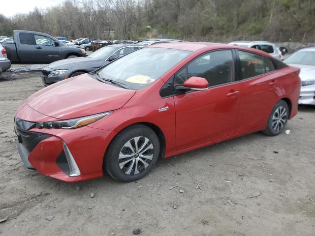 JTDKARFP2L3152122 - 2020 TOYOTA PRIUS PRIM LE RED photo 1