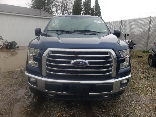 1FTEW1EPXFKE77774 - 2015 FORD F150 SUPERCREW BLUE photo 5