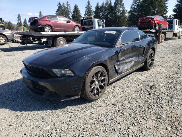 1ZVBP8CF3C5282285 - 2012 FORD MUSTANG GT BLACK photo 1