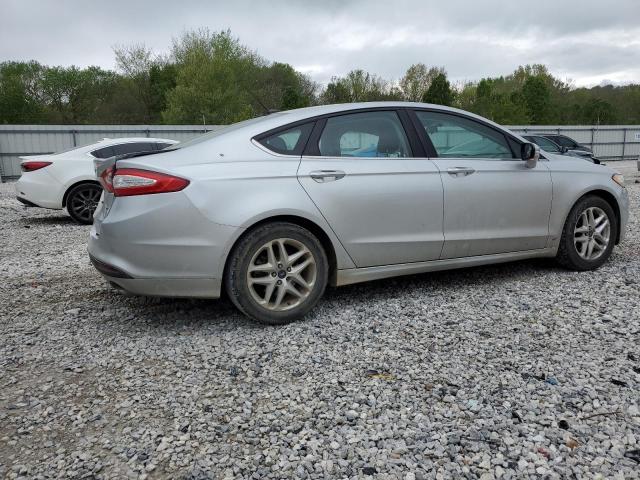 1FA6P0H70E5353376 - 2014 FORD FUSION SE SILVER photo 3