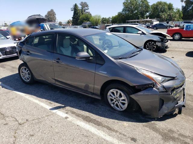 JTDKBRFU9G3528162 - 2016 TOYOTA PRIUS GRAY photo 4