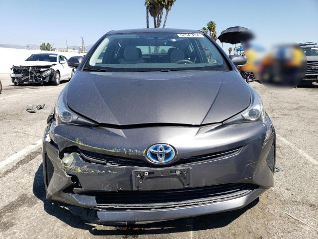 JTDKBRFU9G3528162 - 2016 TOYOTA PRIUS GRAY photo 5