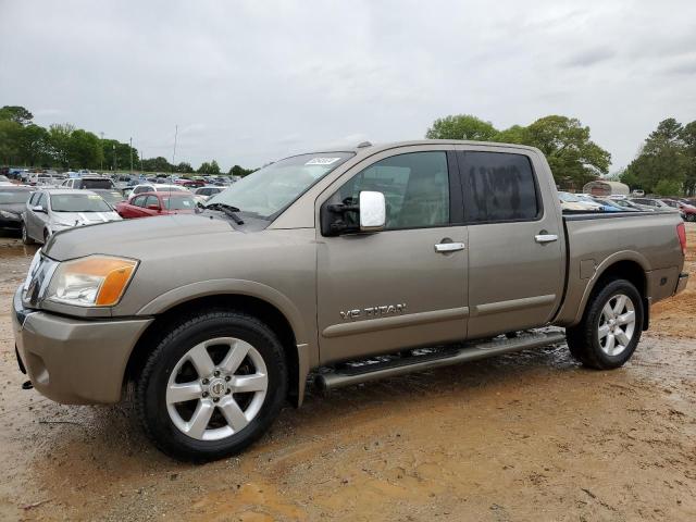 1N6BA07D99N313740 - 2009 NISSAN TITAN XE BROWN photo 1