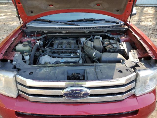 2FMGK5DC7BBD01047 - 2011 FORD FLEX LIMITED RED photo 12