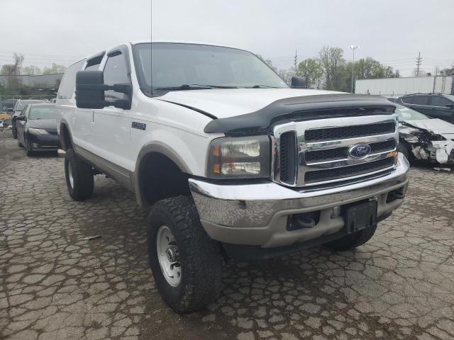 1FMSU43F21EB23531 - 2001 FORD EXCURSION LIMITED WHITE photo 4