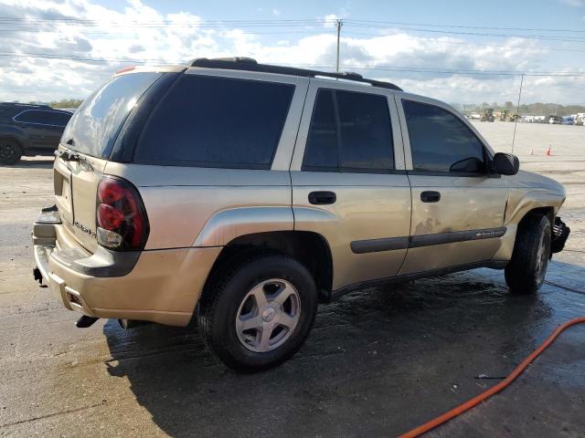 1GNDS13S442143307 - 2004 CHEVROLET TRAILBLAZE LS GOLD photo 3