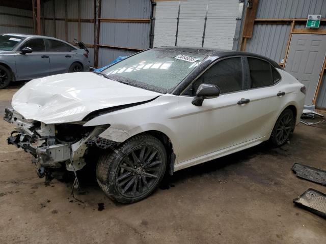 4T1S11BK4RU112568 - 2024 TOYOTA CAMRY SE NIGHT SHADE WHITE photo 1