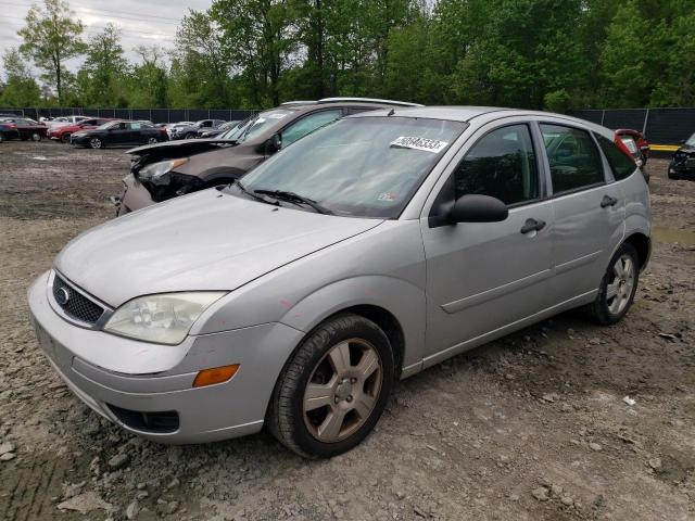 1FAHP37N07W213707 - 2007 FORD FOCUS ZX5 SILVER photo 1