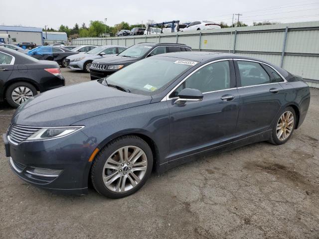 3LN6L2J98ER832988 - 2014 LINCOLN MKZ BLUE photo 1