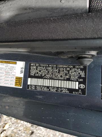 JTKDE177060088819 - 2006 TOYOTA SCION TC 灰色 照片 13