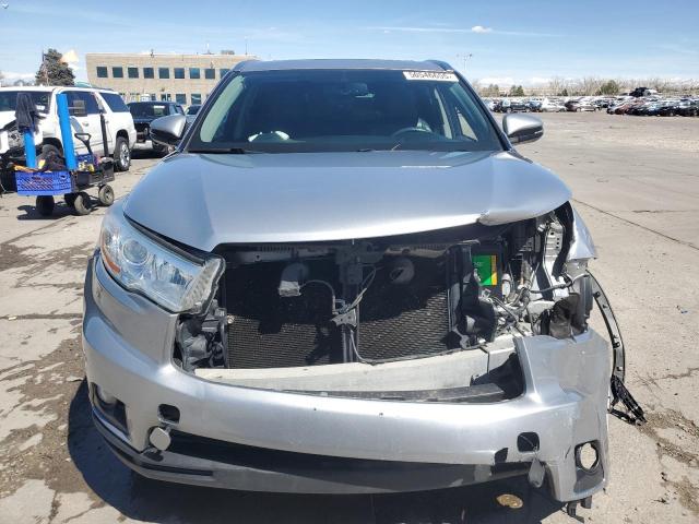 5TDJKRFH8ES029640 - 2014 TOYOTA HIGHLANDER XLE 银色 照片 5