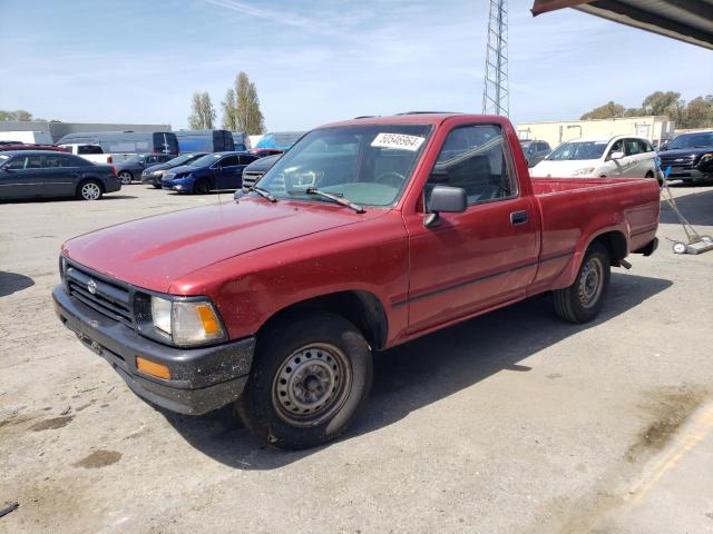 4TARN81A0NZ025185 - 1992 TOYOTA PICKUP 1/2 TON SHORT WHEELBASE STB RED photo 1