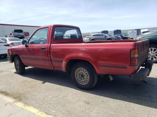 4TARN81A0NZ025185 - 1992 TOYOTA PICKUP 1/2 TON SHORT WHEELBASE STB RED photo 2