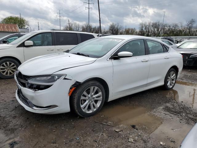 1C3CCCAB4FN555684 - 2015 CHRYSLER 200 LIMITED WHITE photo 1