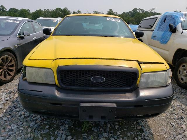 2FAHP71V89X104208 - 2011 FORD CROWN VICT POLICE INTERCEPTOR YELLOW photo 5