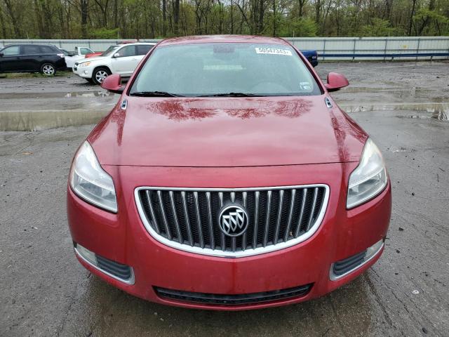 2G4GS5EV1D9132136 - 2013 BUICK REGAL PREMIUM RED photo 5