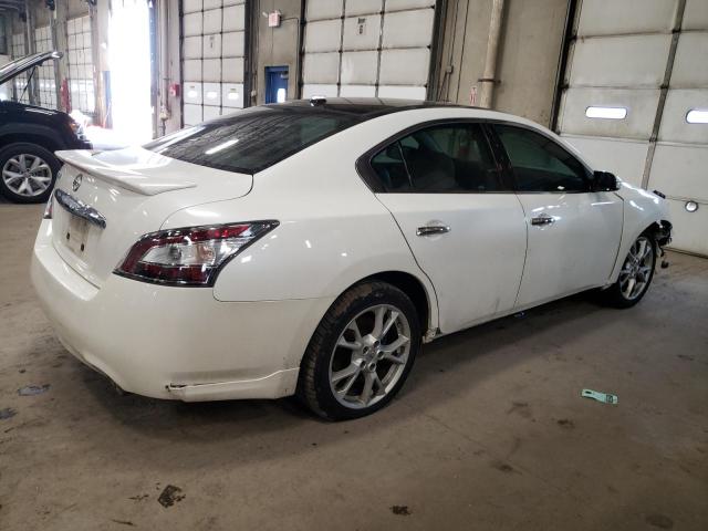 1N4AA5AP7CC803729 - 2012 NISSAN MAXIMA S WHITE photo 3